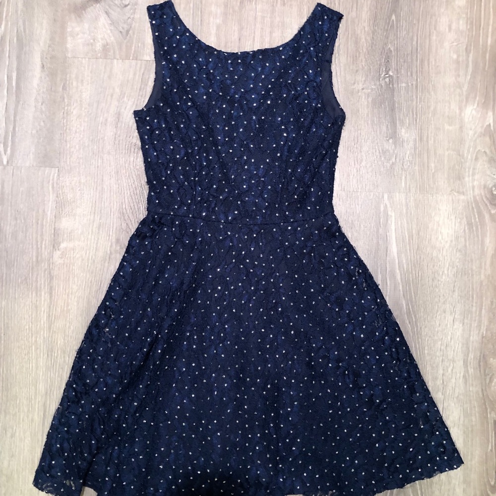 SOLD navy blue dress